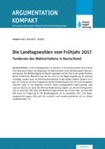 Die Landtagswahlen vom Frühjahr 2017