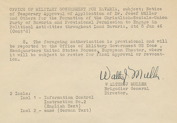 Lizensierung der CSU, Seite 3