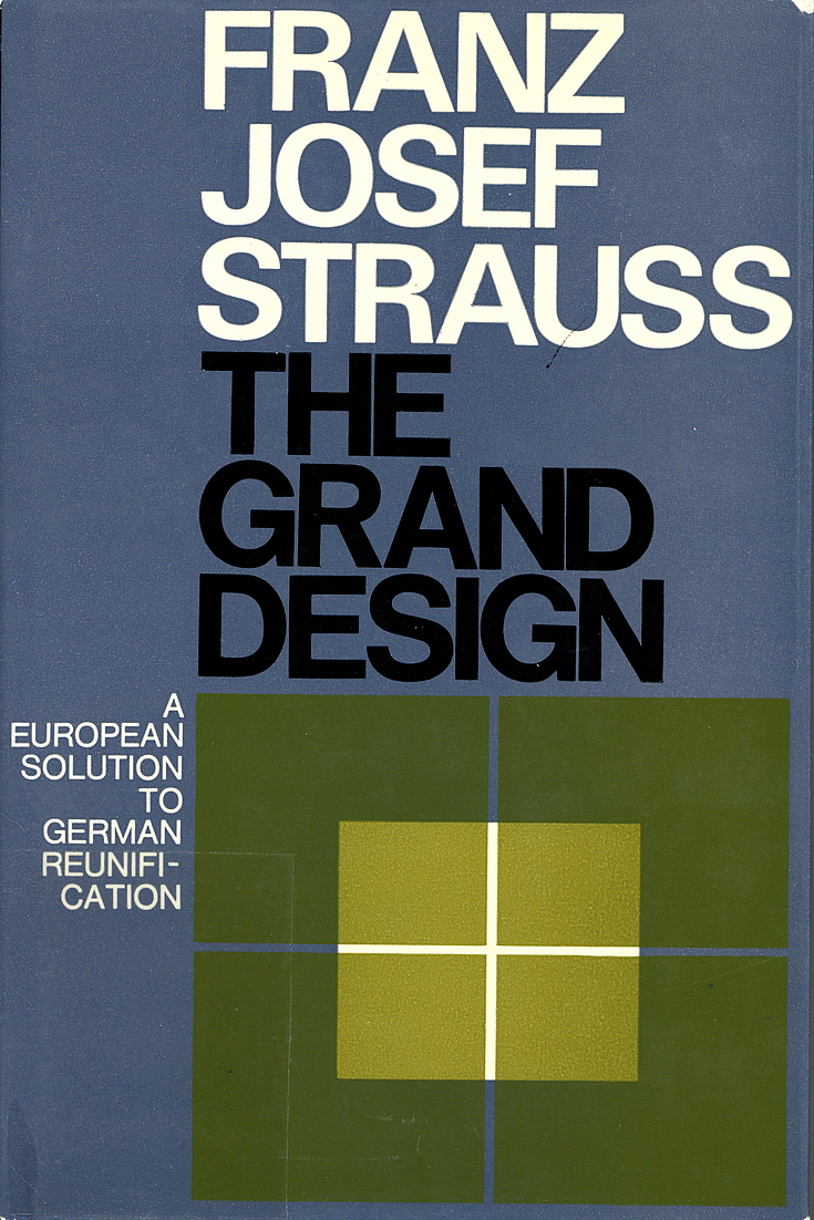 1965 publiziert Franz Josef Strauß das „Grand Design“. In seinem Europakonzept sieht er die „Vereinigten Staaten von Europa“ als eigenständigen europäischen Machtblock neben den USA und der Sowjetunion.