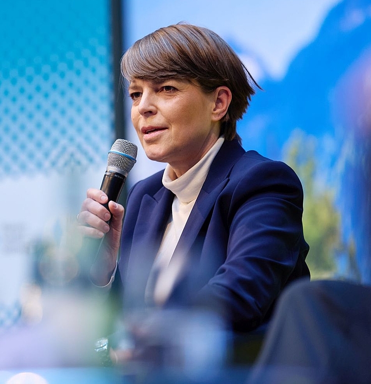 Dr. Gabriele Monschau, Vizepräsidentin des Bundesnachrichtendienstes: „Was in der Epoche der vor vier Jahren ausgerufenen Zeitenwende für die Bundeswehr gilt, muss auch für die deutschen Nachrichtendienste und den BND nachgezogen werden.“