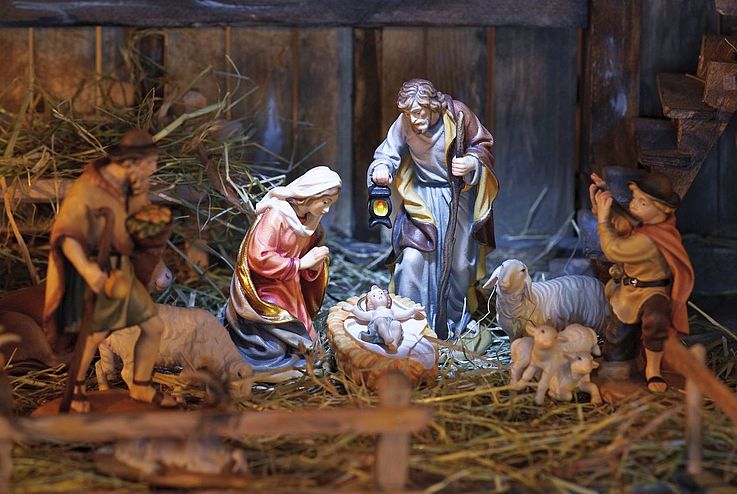An Weihnachten ereignet sich das Mysterium der Menschwerdung Gottes in der Geburt Jesu.