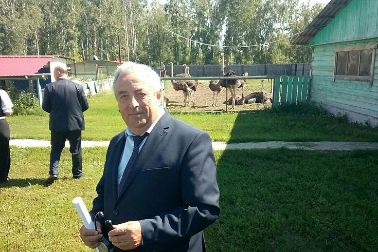 Pawel Baginskij, Landrat des Deutschen Nationalrayons Asowo