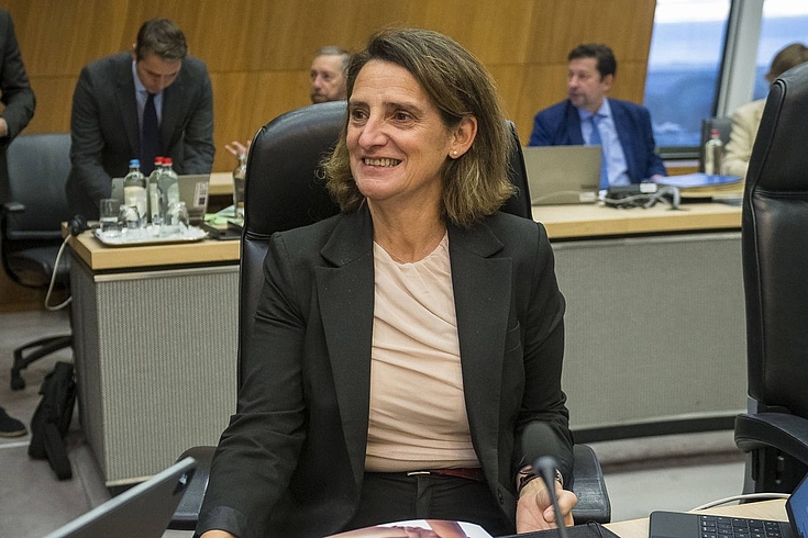 Teresa Ribera Rodríguez soll zusammen mit Stéphane Séjourné und Wopke Hoekstra die Arbeit zum sogenannten "Clean Industrial Deal" koordinieren.