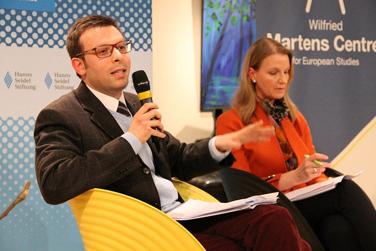 Federico Ottavio Reho, Research Officer beim Wilfried Martens Centre for European Studies