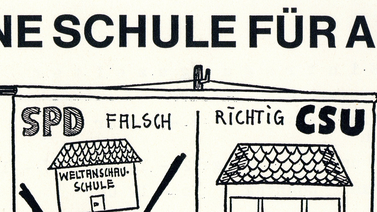 Flugblatt zum Volksbegehren 1967