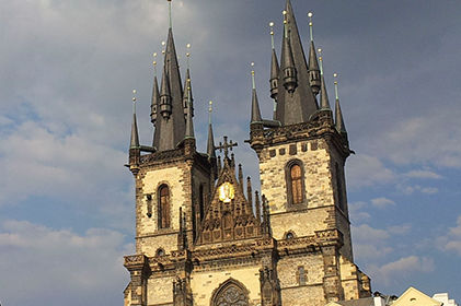 Auch Prag war ein Schauplatz der Entführung