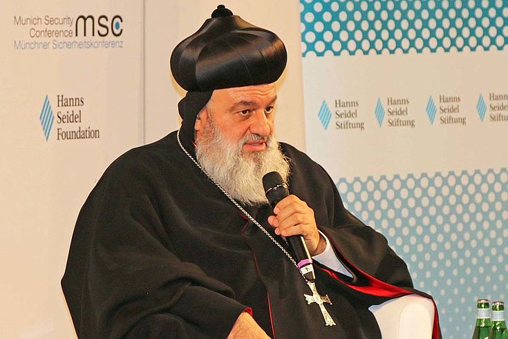 Es geht um einen Überlebenskampf der Christen in einem Land, in dem sie über Jahrtausende hinweg gelebt haben, sagt der Syrisch-Orthodoxe Patriarch Ignatius Aphrem II. 
