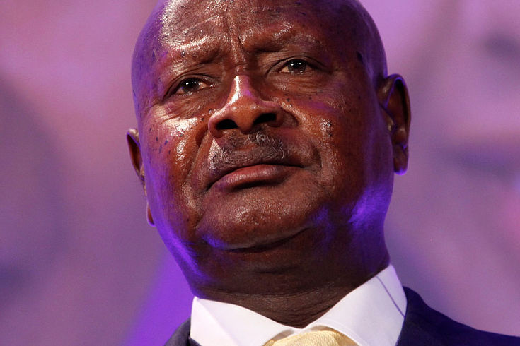 Präsident Museveni