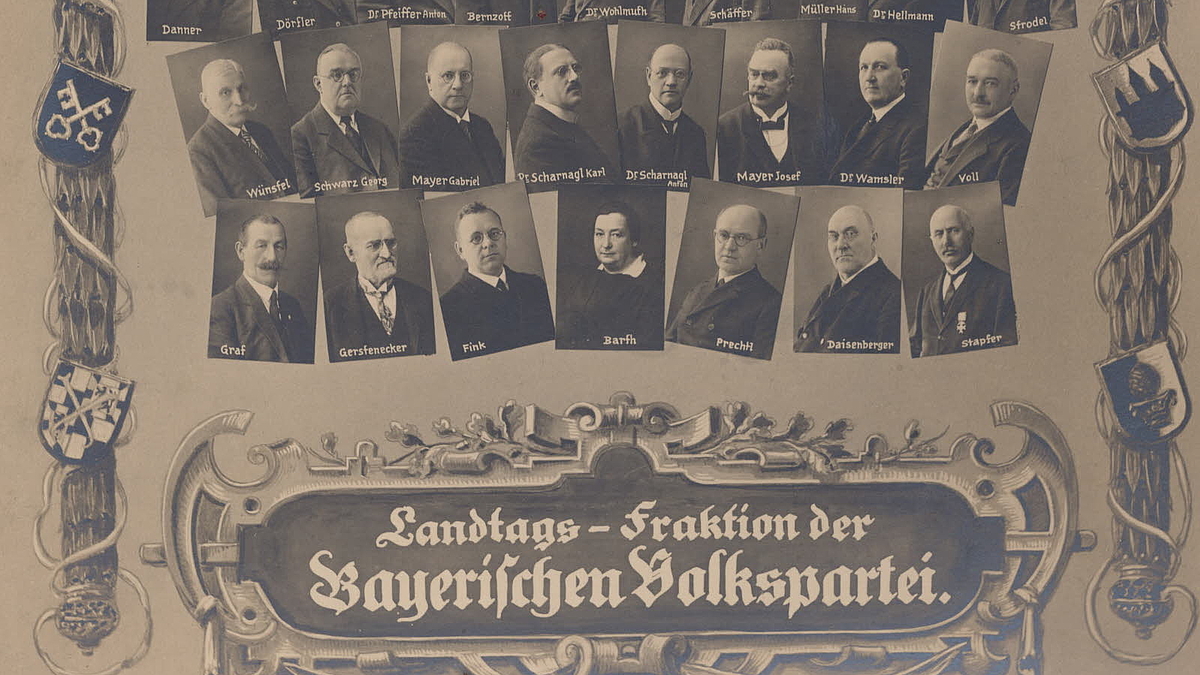 Landtagsfraktion der Bayerischen Volkspartei 1930