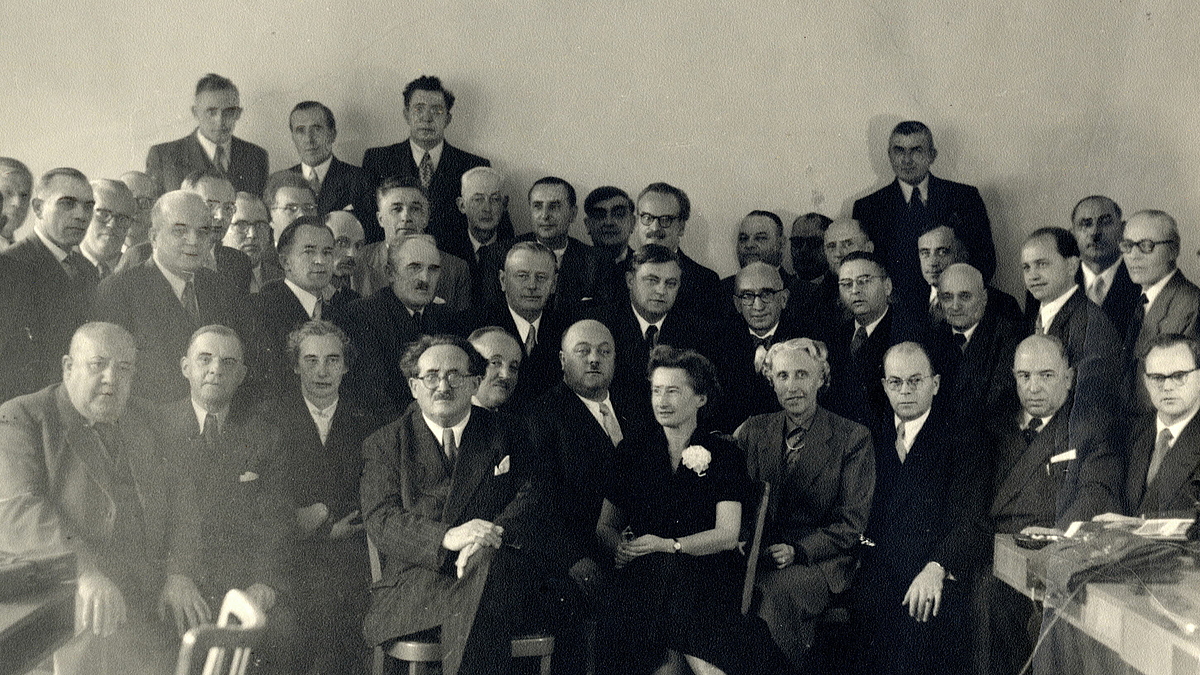 Foto der CSU-Landesgruppe der 2. Wahlperiode 1953