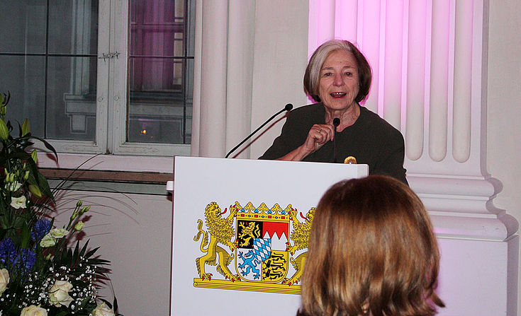 Ursula Männle (HSS-Vorsitzende) lobte die Entwicklung des Women´s Breakfast auf der MSC. Seit 2011 haben sich die Teilnehmerzahlen mehr als verdoppelt.