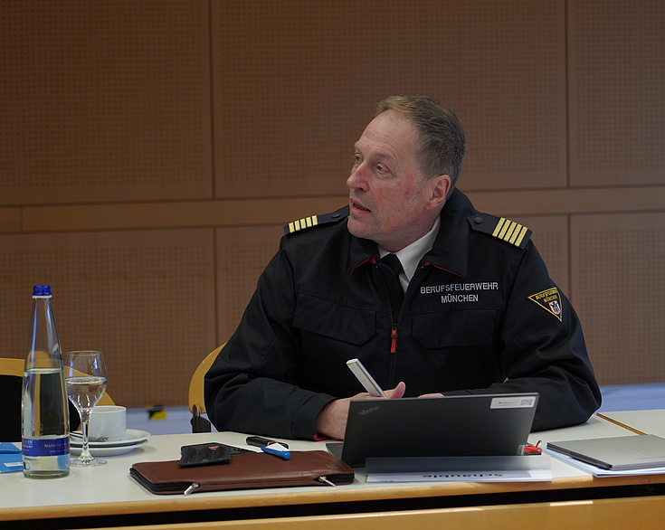 Wolfgang Schäuble, Leiter des Krisenstabs & Leiter der Branddirektion, München
