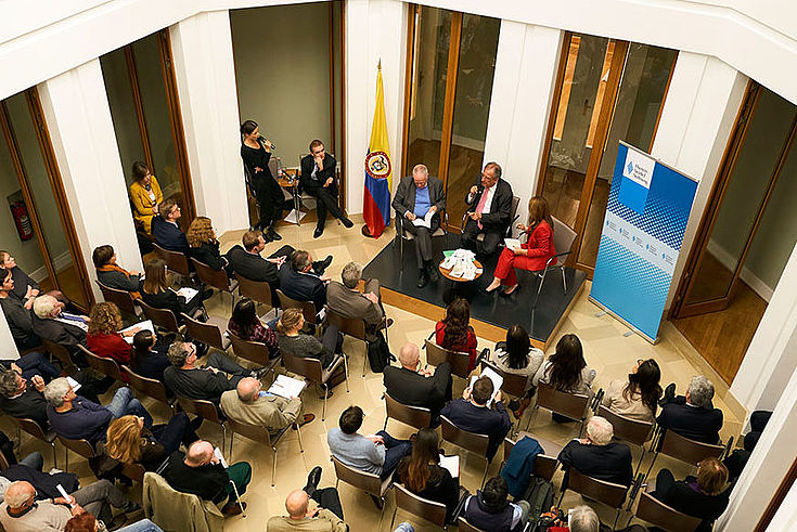 Engagiert und fachkundig diskutierten die Konferenzteilnehmer über die Perspektiven in Kolumbien