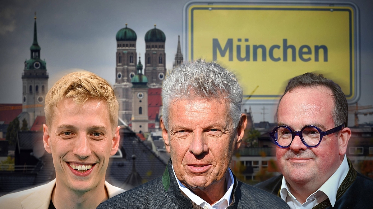 v.li.: Dominik Krause, Dieter Reiter und Clemens Baumgärtner.