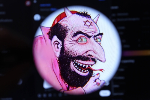 Diese antisemitische Darstellung aus dem Internet greift auf historische Feindbilder und Verschwörungsmythen zurück.
